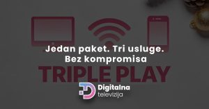 Read more about the article Jedan paket. Tri usluge. Bez kompromisa – TRIPLE PLAY ponuda koja mijenja pravila igre u BiH